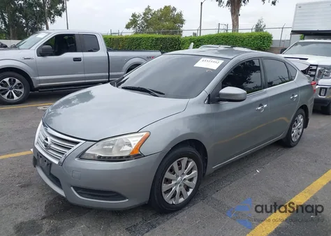 2014 Nissan Sentra Fe+ S из США, поврежденный, VIN 3N1AB7AP3EY328743